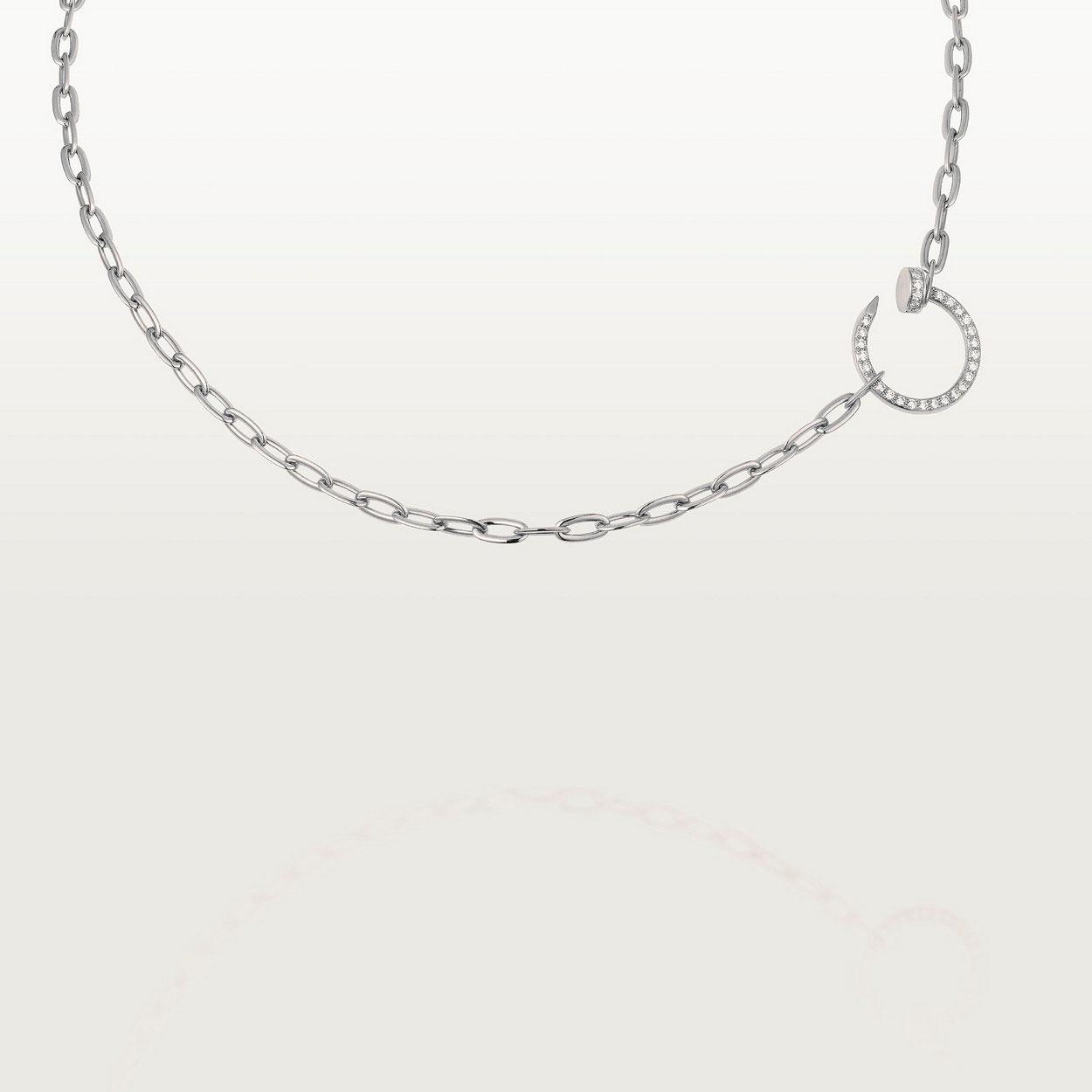 [LORA] JUSTE NECKLACE FULL DIAMONDS