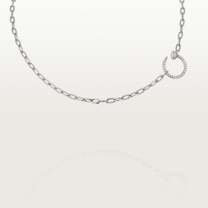 [LORA] JUSTE NECKLACE FULL DIAMONDS