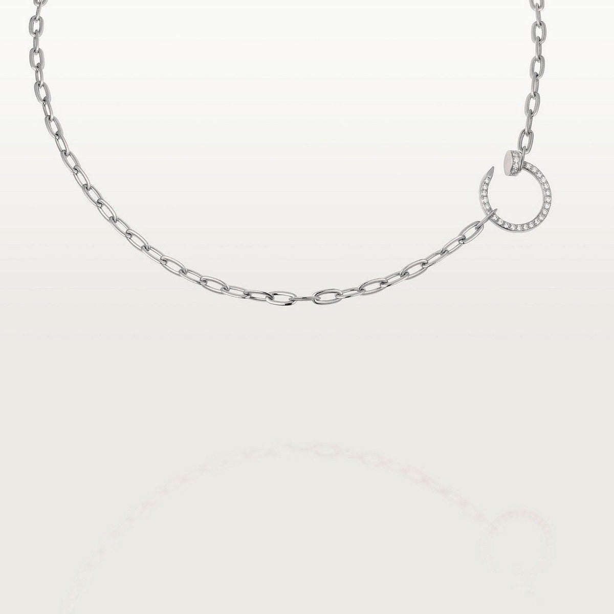 [Lora] JUSTE NECKLACE FULL DIAMONDS