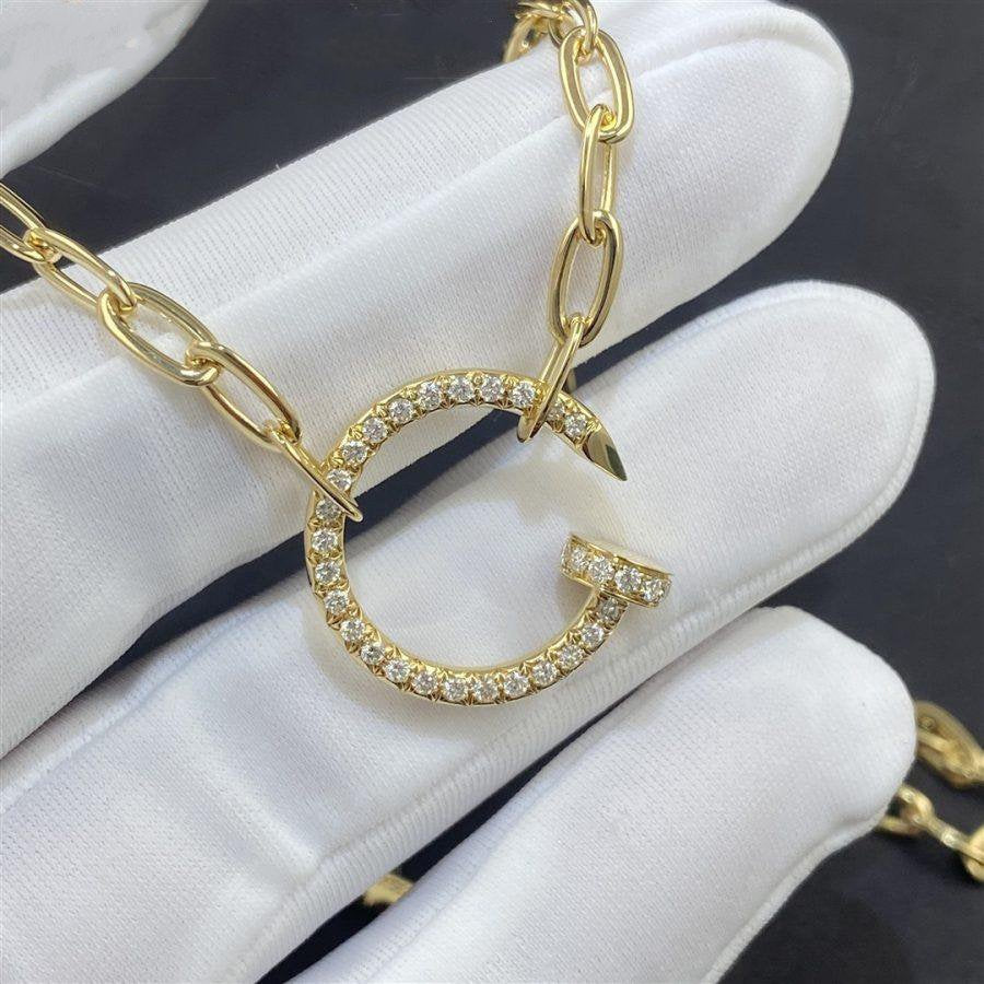 [LORA] JUSTE NECKLACE FULL DIAMONDS