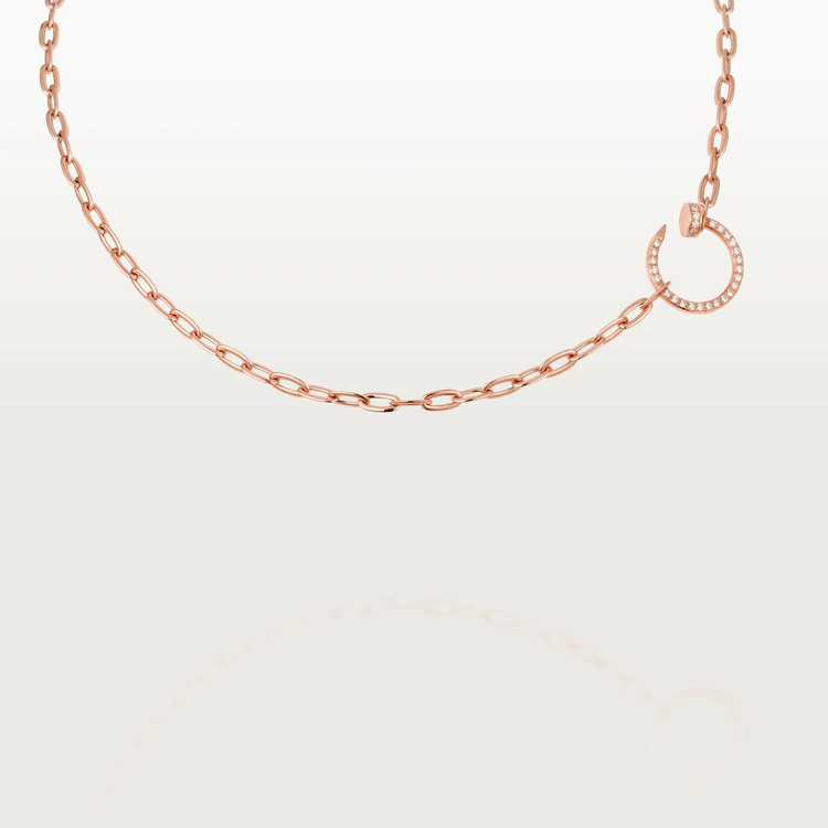 [LORA] JUSTE NECKLACE FULL DIAMONDS