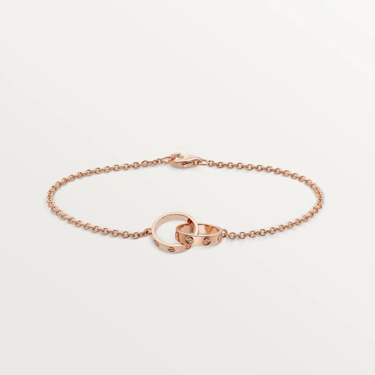 [LORA]LOVE BRACELET DOUBLE RING