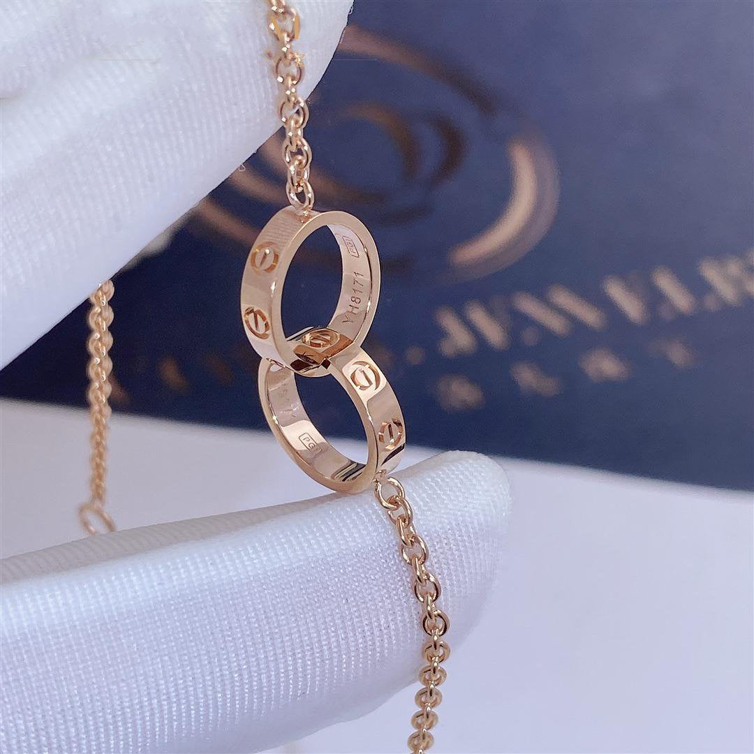 [LORA] LOVE BRACELET DOUBLE RING