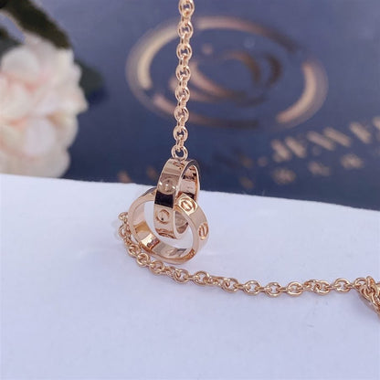 [LORA] LOVE BRACELET DOUBLE RING