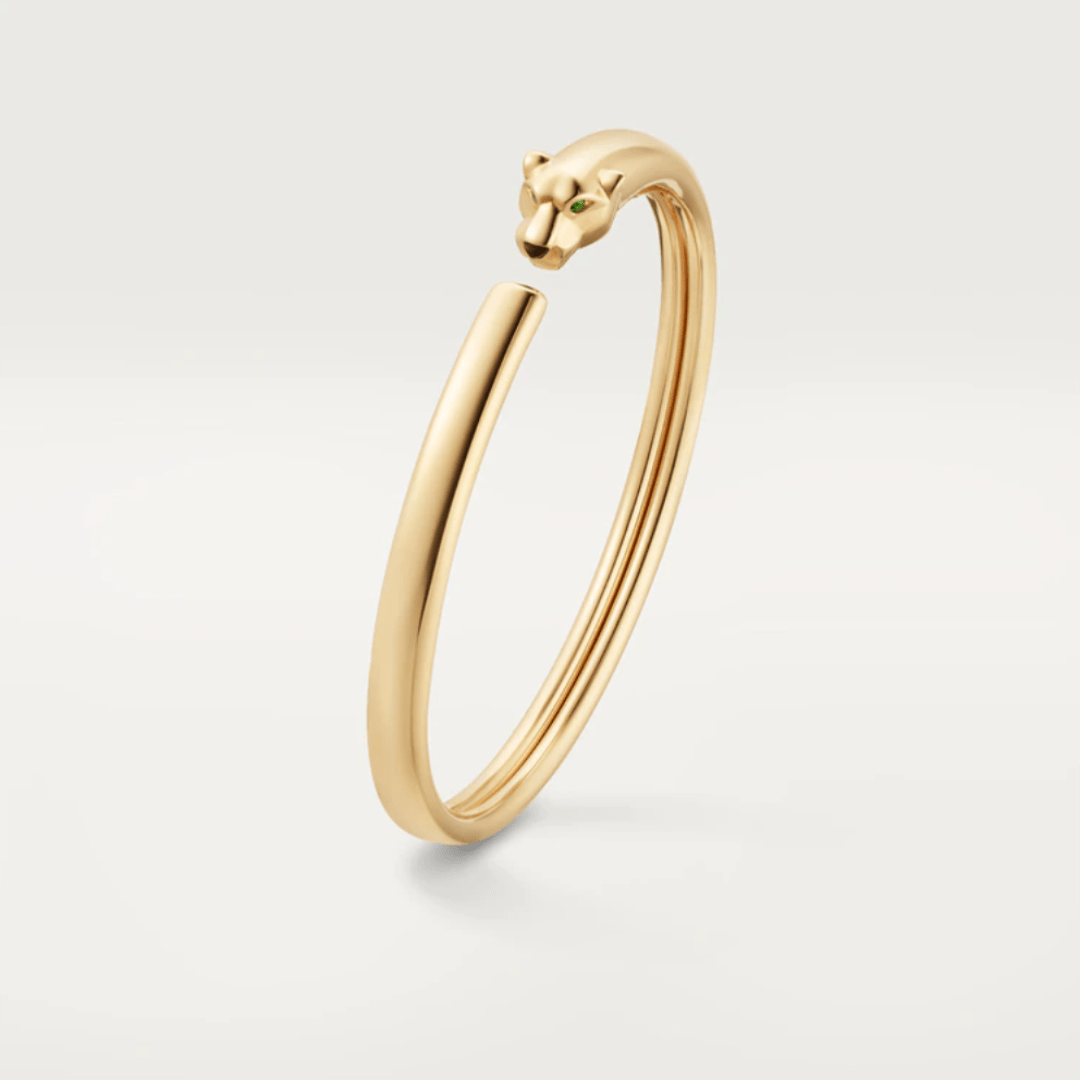 [LORA]PANTHERE GOLD OPEN BRACELET