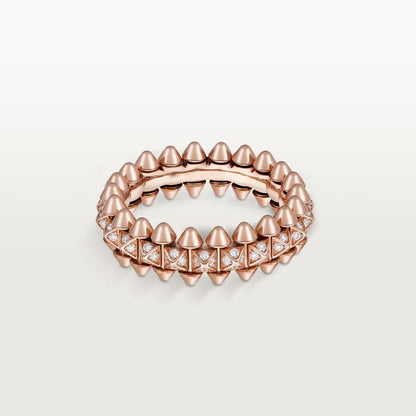 [LORA] CLASH 6.4MM SMALL FULL DIAMOND RING