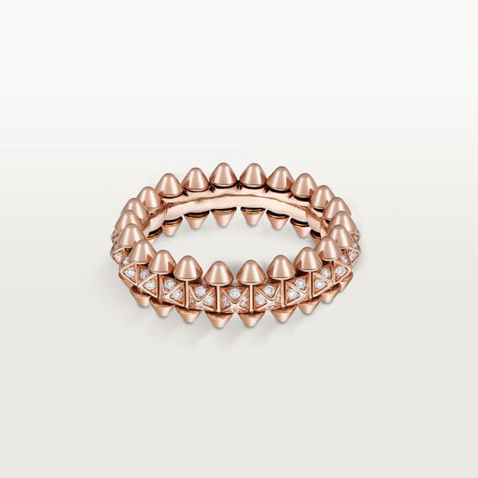 [Lora] CLASH 6.4MM SMALL FULL DIAMOND RING