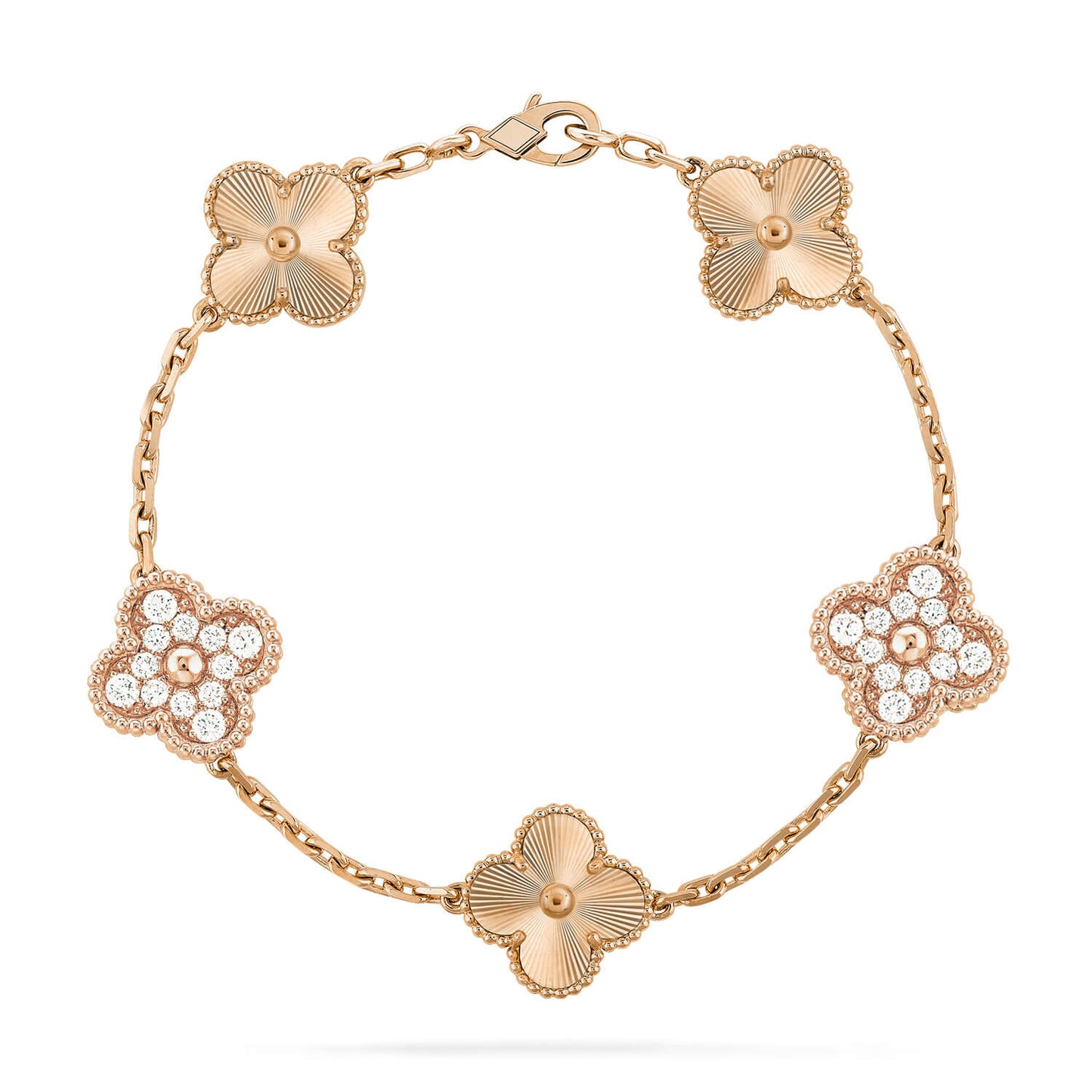 [Lora] CLOVER 5 MOTIF LASER BRACELET COLLECTION