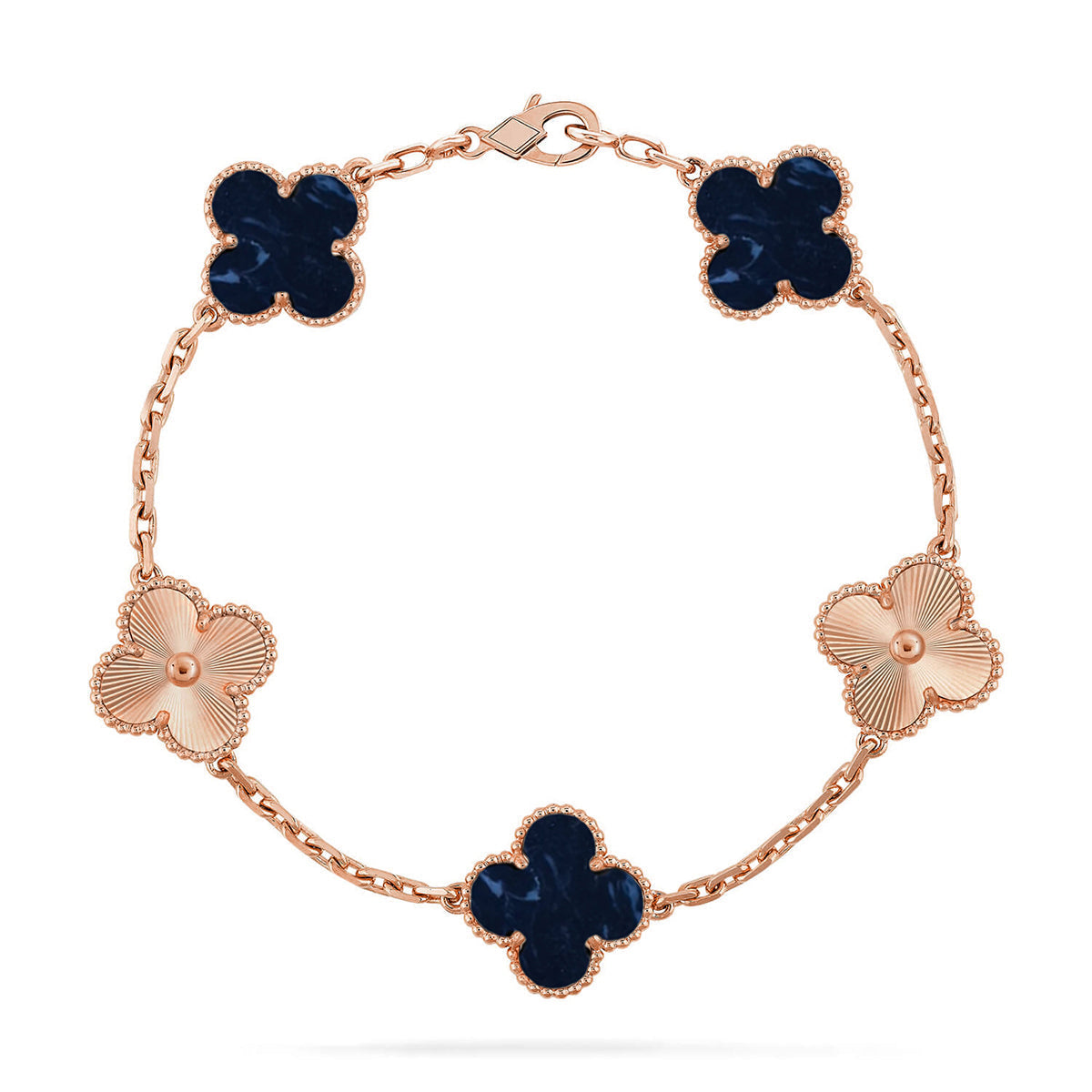 [Lora]CLOVER 5 MOTIF PIETERSITE BRACELET COLLECTION