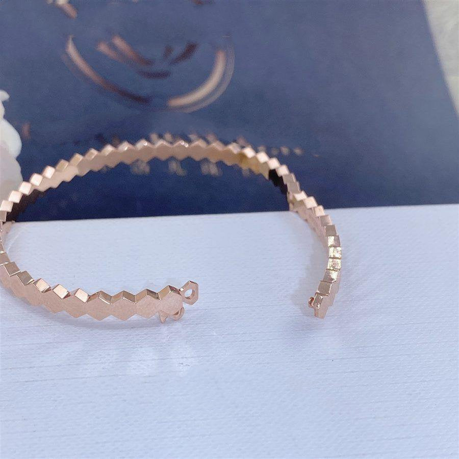 [LORA]BEE LOVE PINK GOLD BRACELET