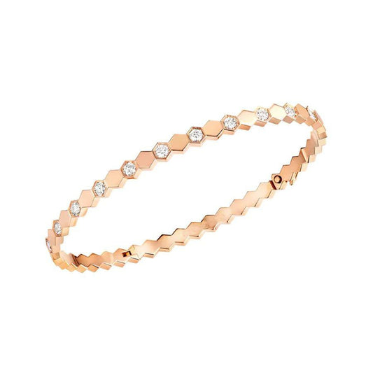 [LORA]BEE LOVE PINK GOLD DIAMOND BRACELET