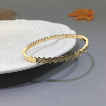 [LORA]BEE LOVE GOLD DIAMOND BRACELET
