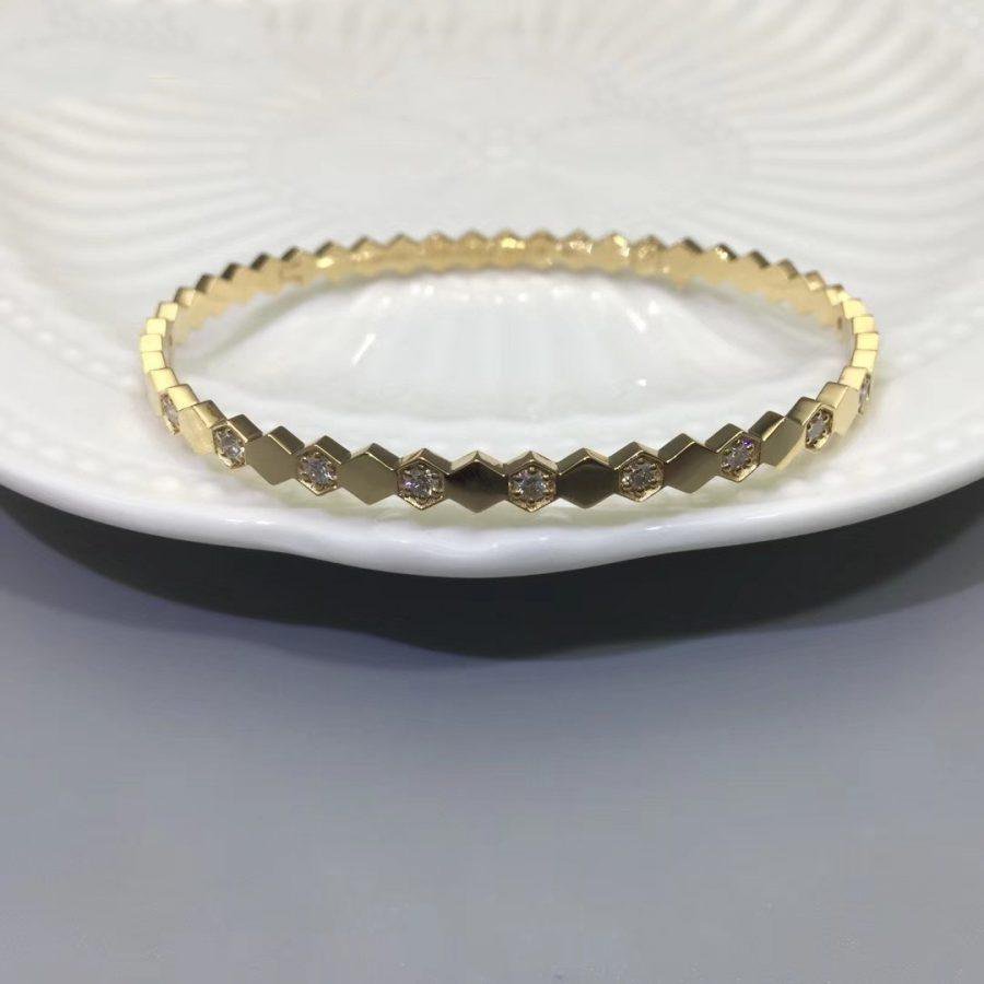 [LORA]BEE LOVE GOLD DIAMOND BRACELET