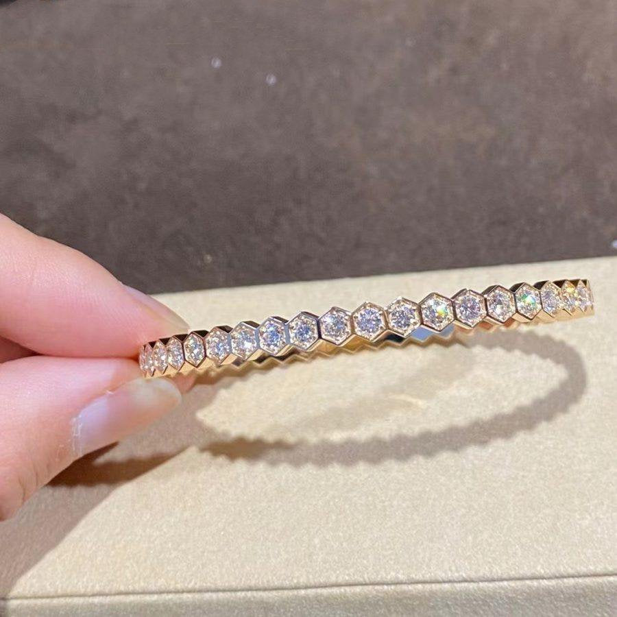 [LORA]BEE LOVE GOLD BRACELET FULL DIAMOND