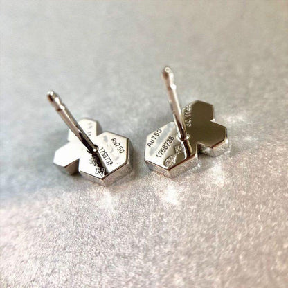 [LORA]BEE LOVE SILVER DIAMOND EARRINGS