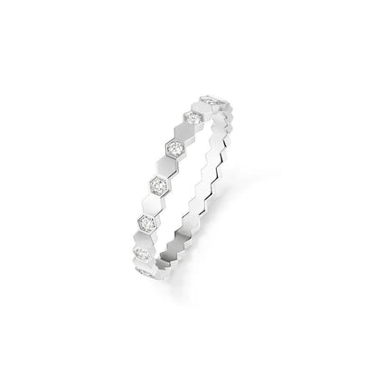 [LORA]BEE LOVE RING SILVER DIAMOND