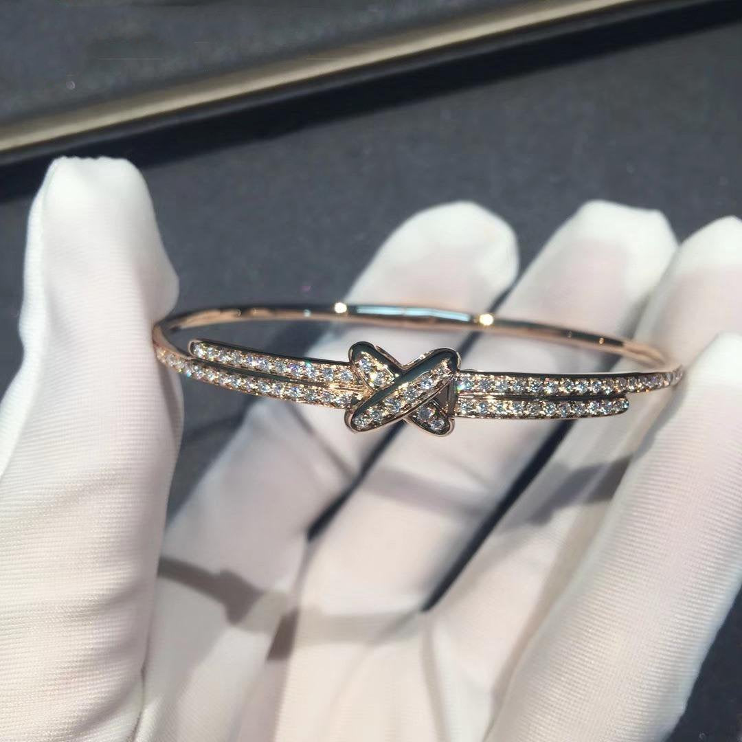 [LORA]JEUX DE BRACELET DIAMONDS PINK GOLD
