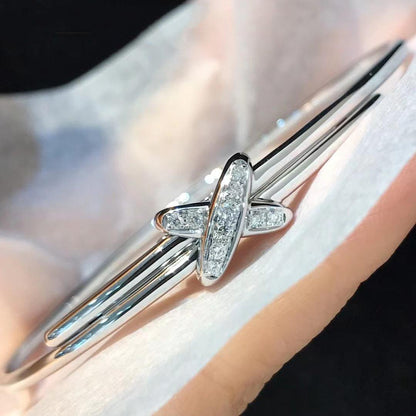 [LORA]JEUX DE BRACELET SILVER DIAMONDS