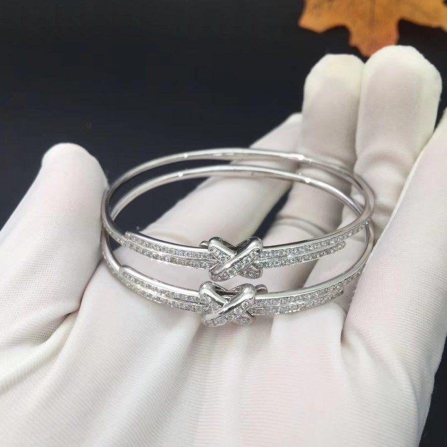 [LORA]JEUX DE BRACELET DIAMONDS SILVER