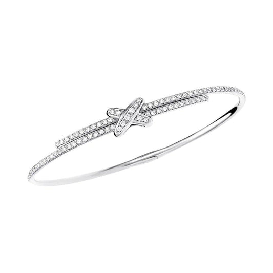 [LORA]JEUX DE BRACELET DIAMONDS SILVER