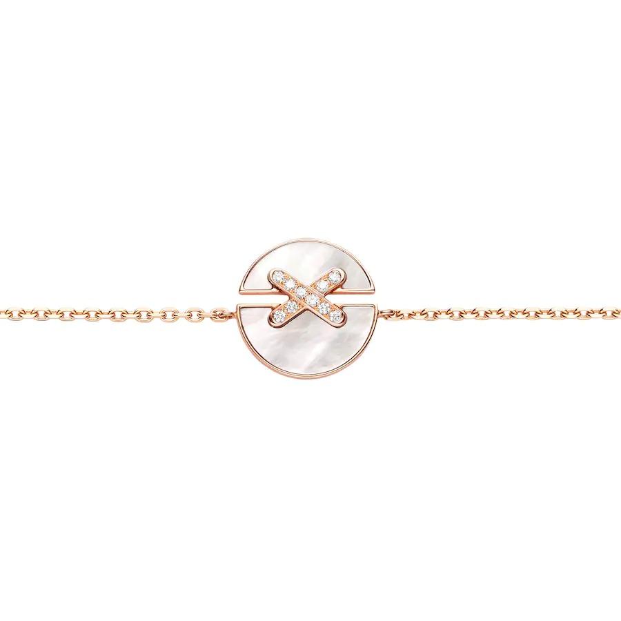 [LORA]JEUX DE BRACELET MOP PINK GOLD DIAMONDS