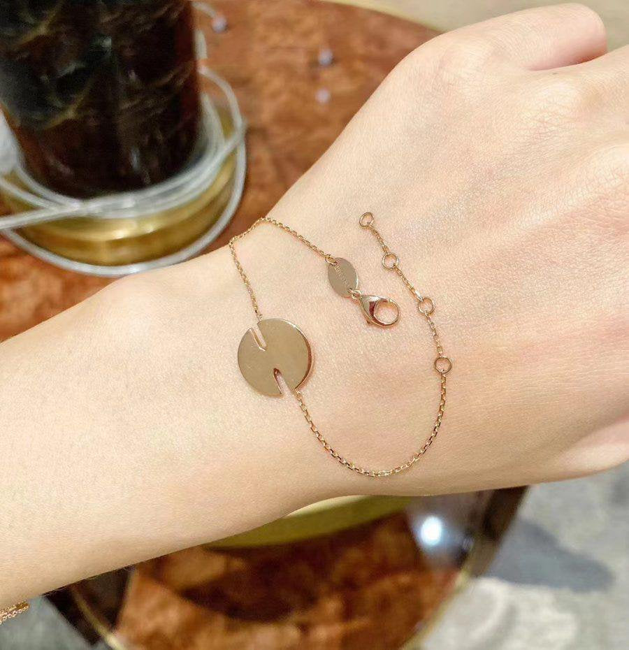 [LORA]JEUX DE BRACELET MOP PINK GOLD DIAMONDS