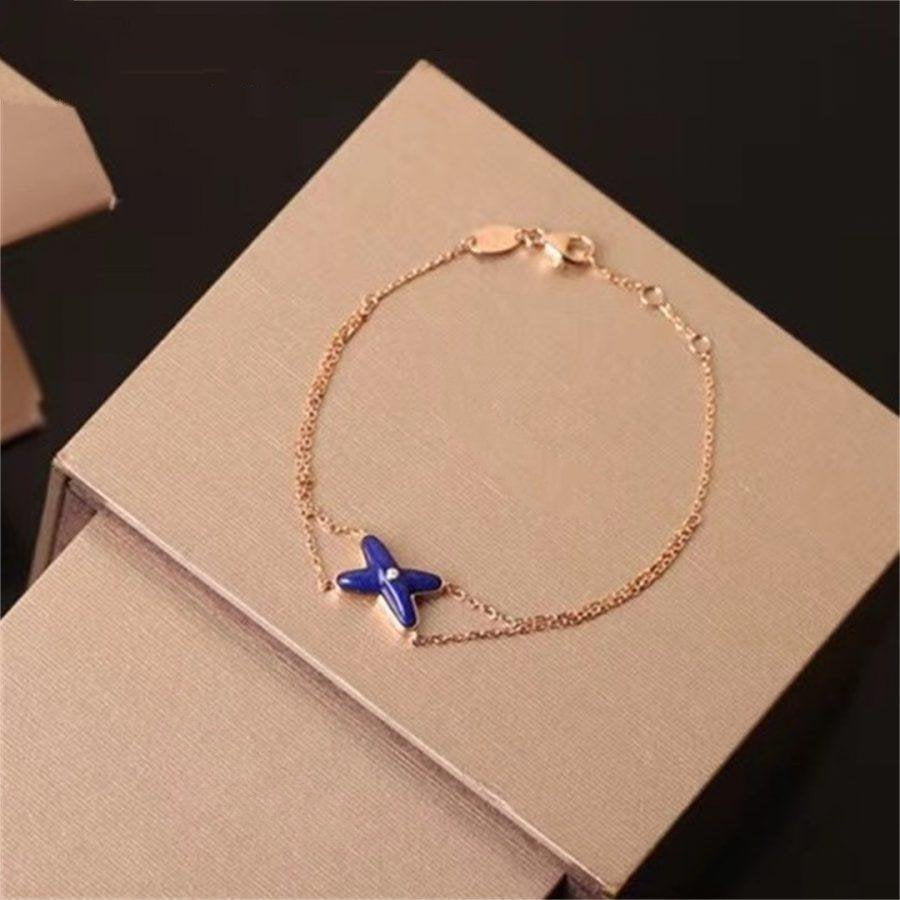 [LORA]Hollow Design Four-Leaf Clover Flower Shape Ring