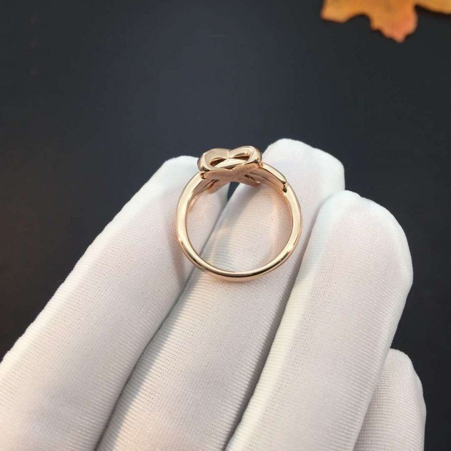 [LORA]JEUX DE PINK GOLD DIAMOND RING