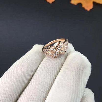 [LORA]JEUX DE RING PINK GOLD DIAMOND