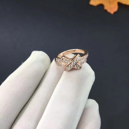 [LORA]JEUX DE RING PINK GOLD DIAMOND
