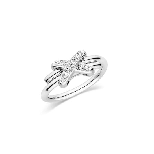 [LORA]JEUX DE SILVER DIAMOND RING