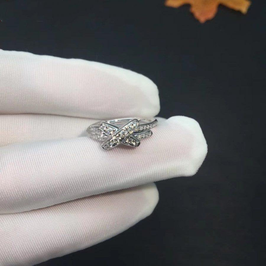 [LORA]JEUX DE SILVER DIAMOND RING
