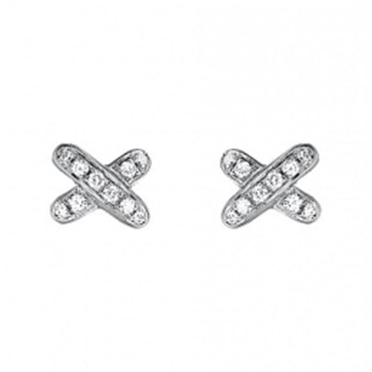 [LORA]JEUX DE DIAMOND EARRINGS