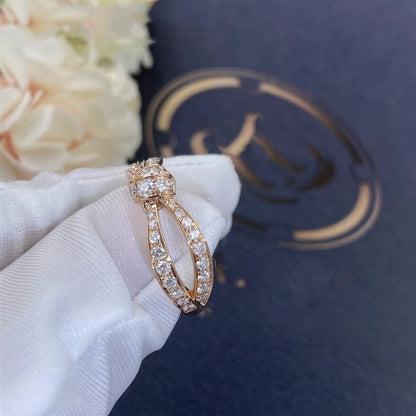 [LORA]LIENS PINK GOLD DIAMOND RING