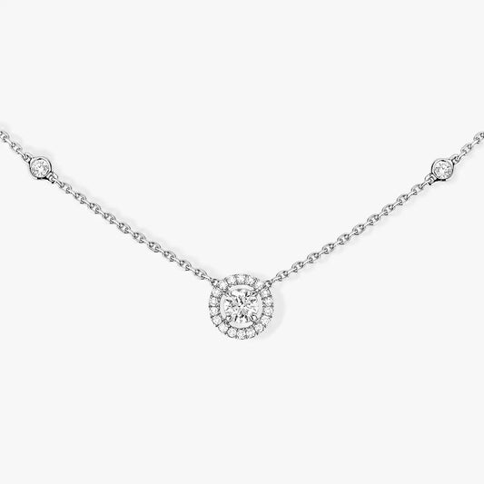 [LORA] Diamond Necklace 0,20ct Brilliant Shape Joy