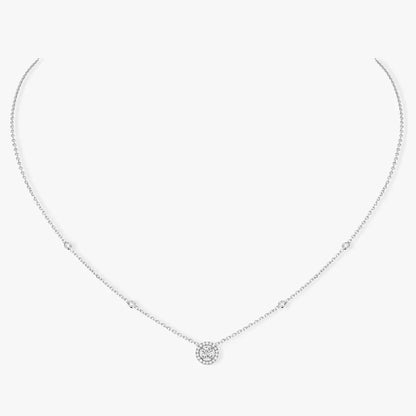 [LORA] Diamond Necklace 0,20ct Brilliant Shape Joy