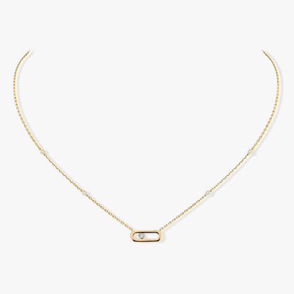 [LORA] MOVE UNO DIAMOND NECKLACE