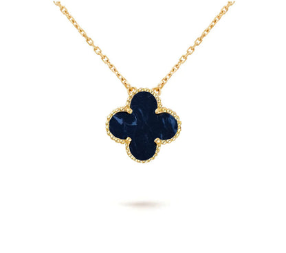 [Lora]CLOVER 15MM SINGLE FLOWER NECKLACE COLLECTION