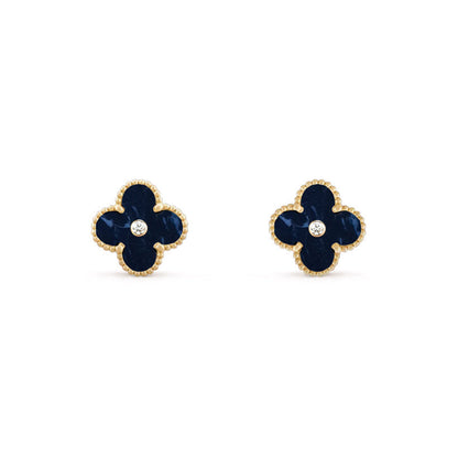 [Lora]CLOVER  15MM DIAMOND EARRINGS COLLECTION