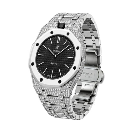 Royal Oak Pop Exclusive Bioceramic Case & Bioceramic Strap Diamond