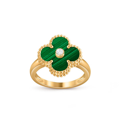 [Lora]CLOVER DIAMOND RING GOLD COLLECTION