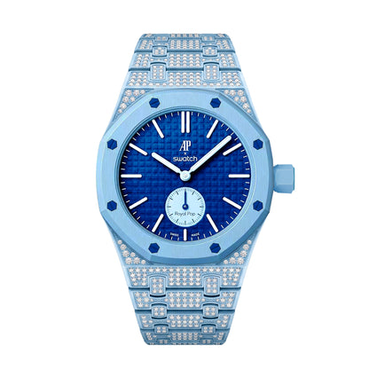 Royal Oak Pop Exclusive Bioceramic Case & Bioceramic Strap Diamond