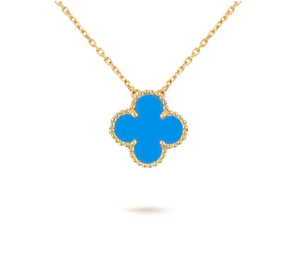 [Lora]CLOVER 15MM SINGLE FLOWER NECKLACE COLLECTION