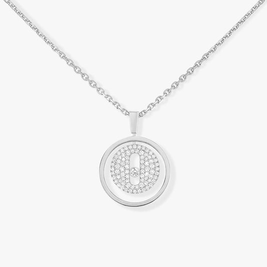[LORA] LUCKY MOVER PM PAVED NECKLACE