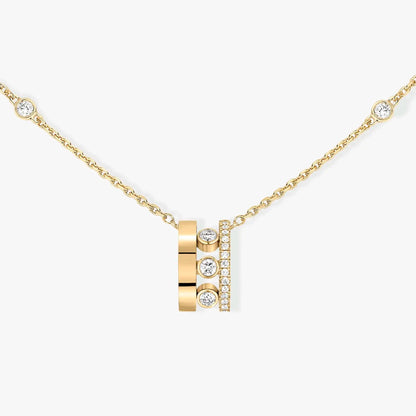 [LORA] CHAIN MOVE ROMANE PEDAND NECKLACE