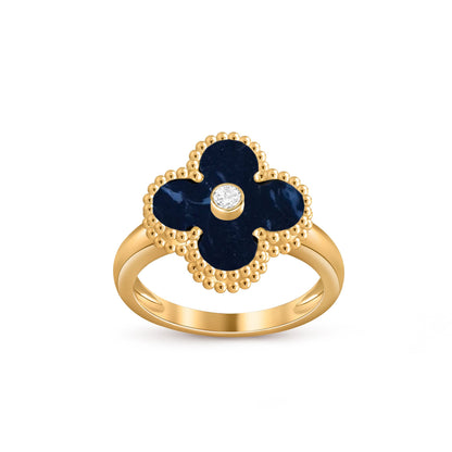 [Lora]CLOVER DIAMOND RING GOLD COLLECTION