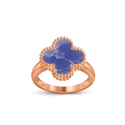 [Lora]CLOVER RING ROSE GOLD COLLECTION