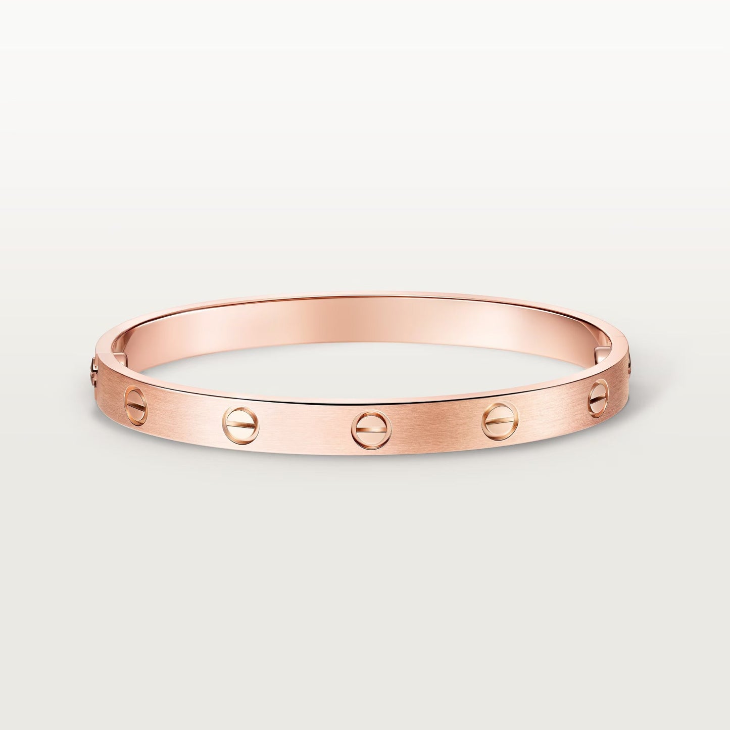 [LORA] LOVE BRACELET 6.1MM BRUSHED