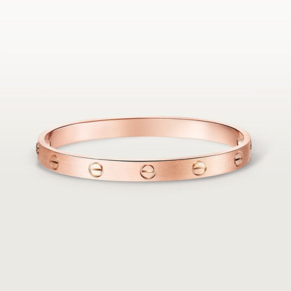 [LORA] LOVE BRACELET 6.1MM BRUSHED