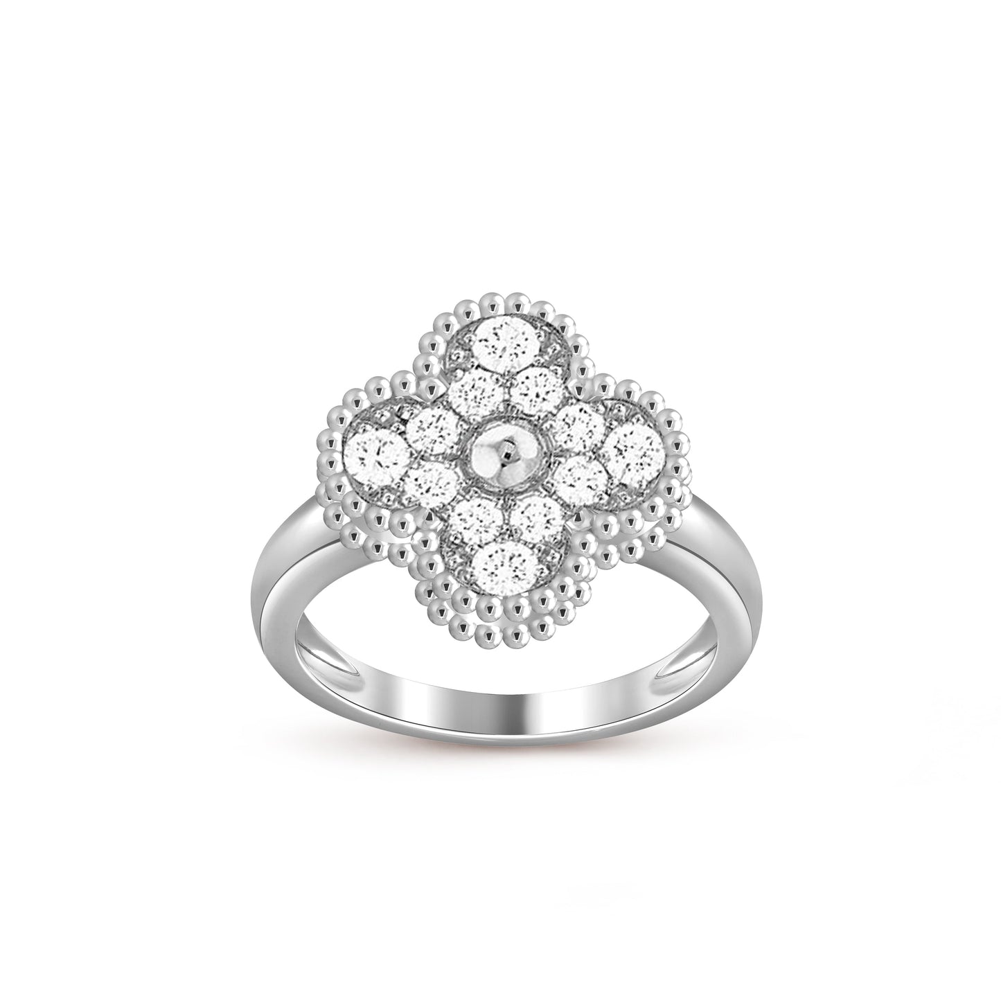 [Lora]CLOVER SILVER RING COLLECTION